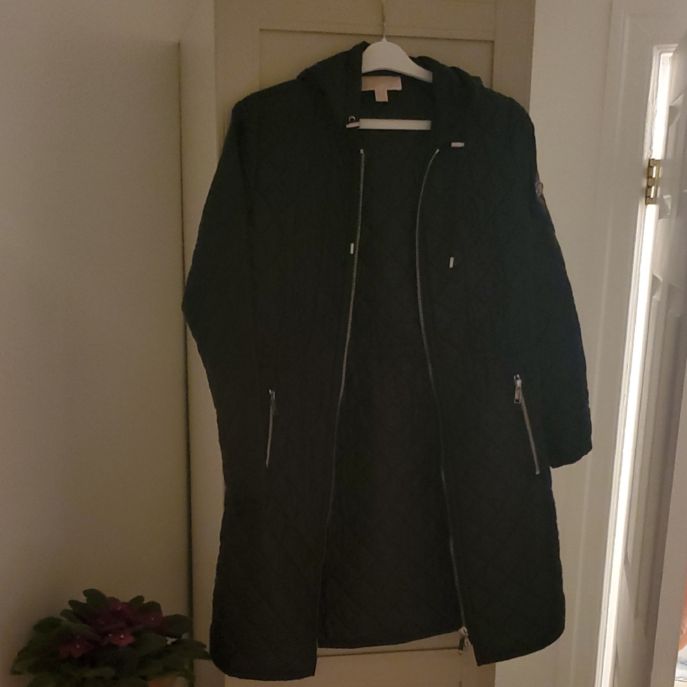 Michael kors Quilted Hooded Coat - Picture 2 of 8